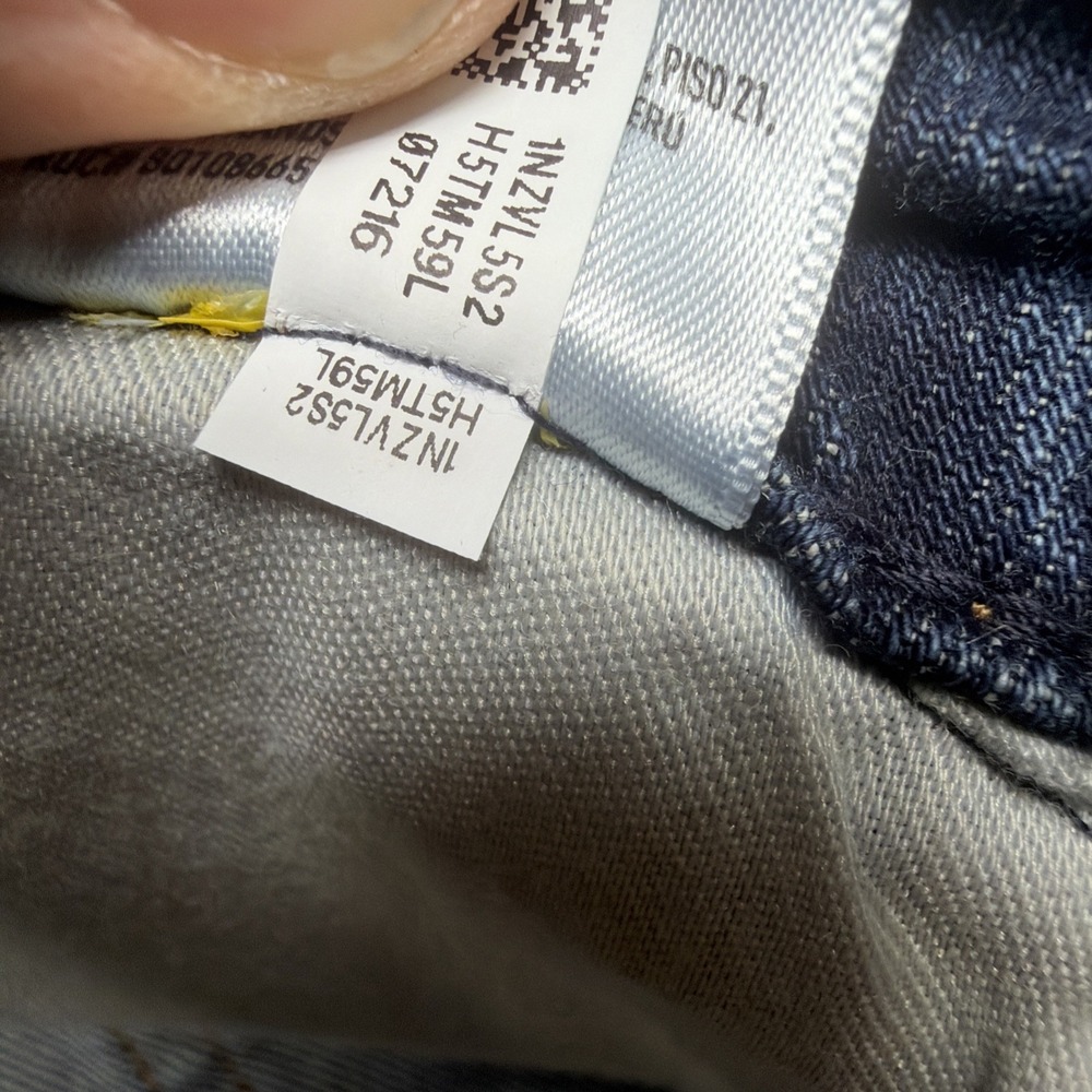 American Eagle Men's Athletic Fit Jeans Dark Wash Stretch Denim 36x32‎ - Picture 11 of 12